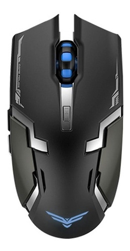 MOUSE GAMER INALAMBRICO NEGRO NA-631