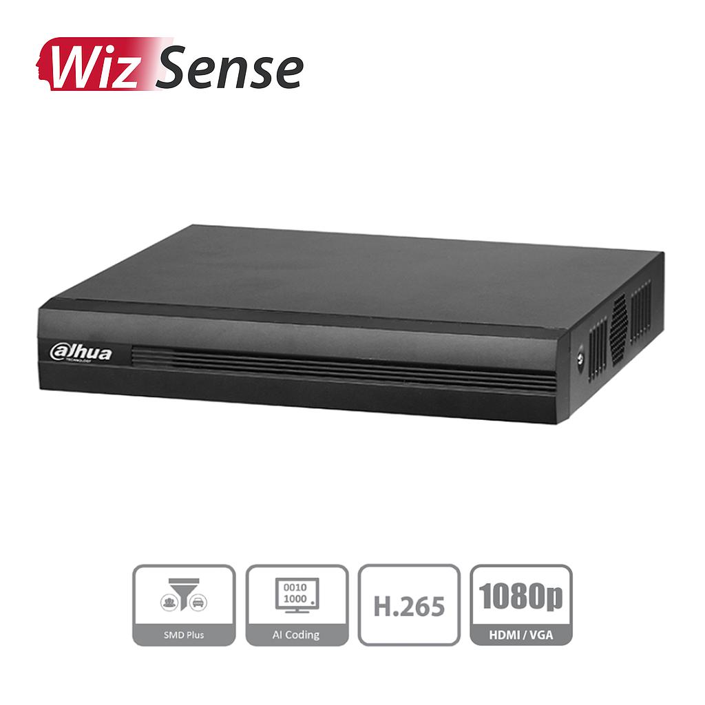 DAHUA DH-XVR1B16-I - DVR de 16 Canales 1080p Lite/ WizSense/ H.265+/ 2 Canales IP Adicionales/ Hasta 18 Canales IP/ 1 Puerto SATA de Hasta 6TB/ 8 Canales SMD Plus/ Busqueda Inteligente/